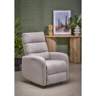 Carinio elektromosan dönthető masszázs pihenőfotel – világos bézs