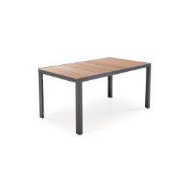 Fierro téglalap kerti asztal – fekete/barna