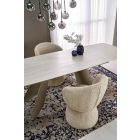 Salix bővíthető étkezőasztal – travertin / kasmír