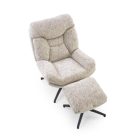 Kronos hintafotel lábtartóval – bézs