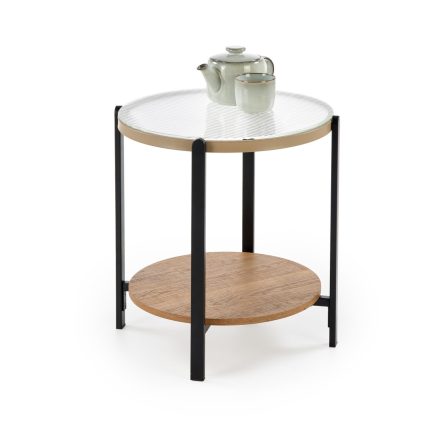 Kamala S dohányzóasztal – natúr / fekete