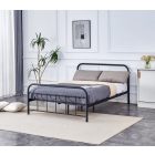 Linda 140 ágy – fekete