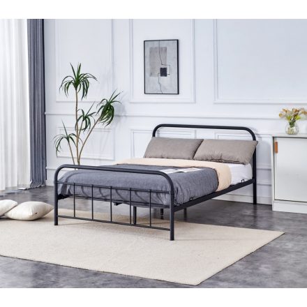 Linda 140 ágy – fekete