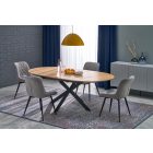 Acord bővíthető étkezőasztal – natúr / fekete