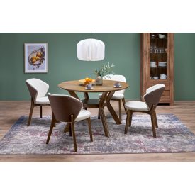 Rupert kerek étkezőasztal – dió