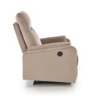 Crocus elektromosan dönthető pihenőfotel – bézs