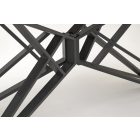 Alfredo bővíthető étkezőasztal – fehér márvány / fekete