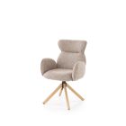 K585 forgatható szék – bézs / tölgy