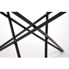 Leila 2 lerakóasztal – fehér márvány / fekete