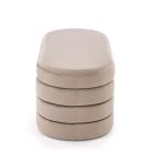 Calpi tárolós pad – sötét bézs