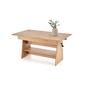 Erika emelő-mechanikás dohányzóasztal – artisan tölgy