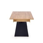 Erika emelő-mechanikás dohányzóasztal – artisan tölgy / fekete