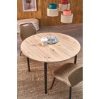 Pivot bővíthető étkezőasztal – artisan tölgy / fekete