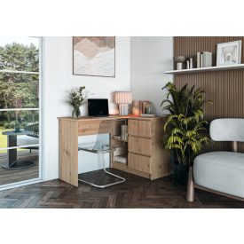 Bega íróasztal – artisan tölgy