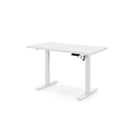 B54 állítható magasságú íróasztal – fehér / fehér