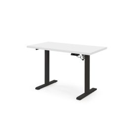 B54 állítható magasságú íróasztal – fehér / fekete