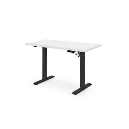 B54 állítható magasságú íróasztal – fehér / fekete