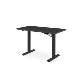 B54 állítható magasságú íróasztal – fekete / fekete