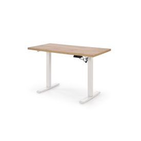   B54 állítható magasságú íróasztal – artisan tölgy / fehér