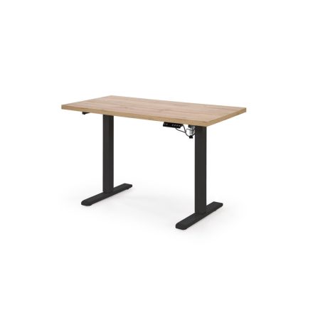B54 állítható magasságú íróasztal – artisan tölgy / fekete
