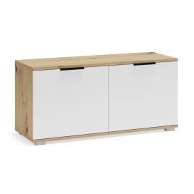 Clif ST-100 cipőszekrény – artisan tölgy / fehér