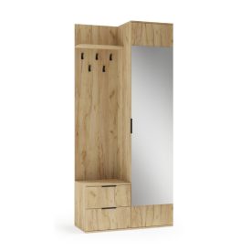 Coral előszoba bútor – arany tölgy