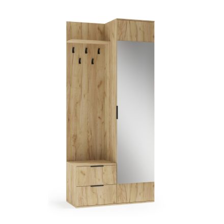 Coral előszoba bútor – arany tölgy