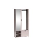 MILO UNI előszoba szekrény, szín: kasmír