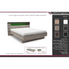 APOLLO ágykeret 180x200 - tölgy